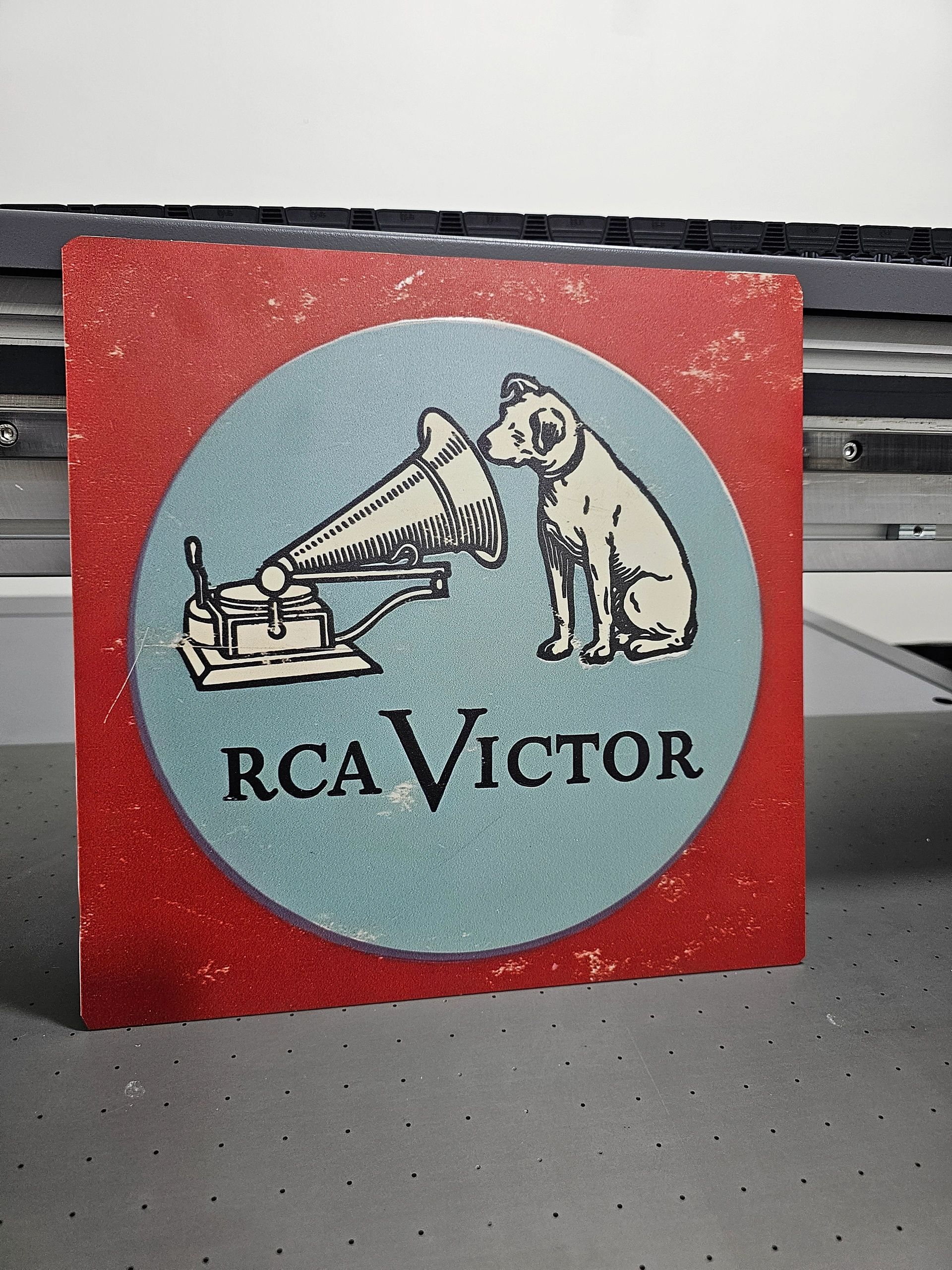 Lámina RCA Victor vintage