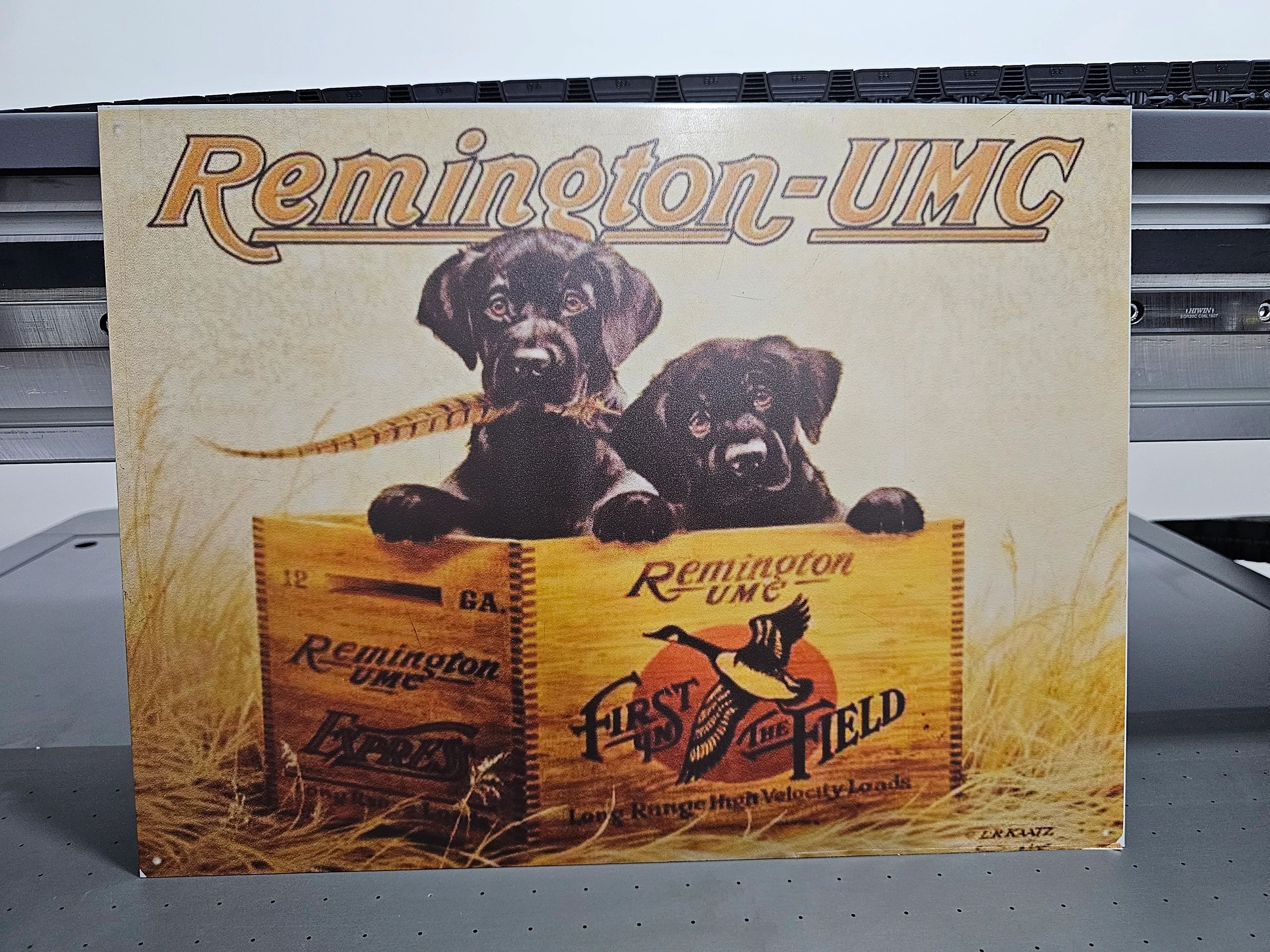 Lámina Remington-UMC vintage