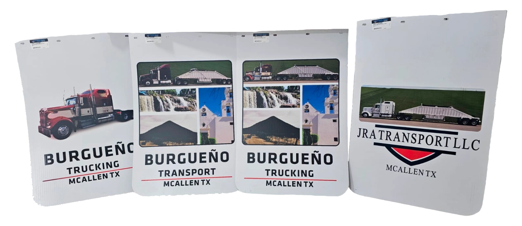 Burgueño Trucking - Material promocional