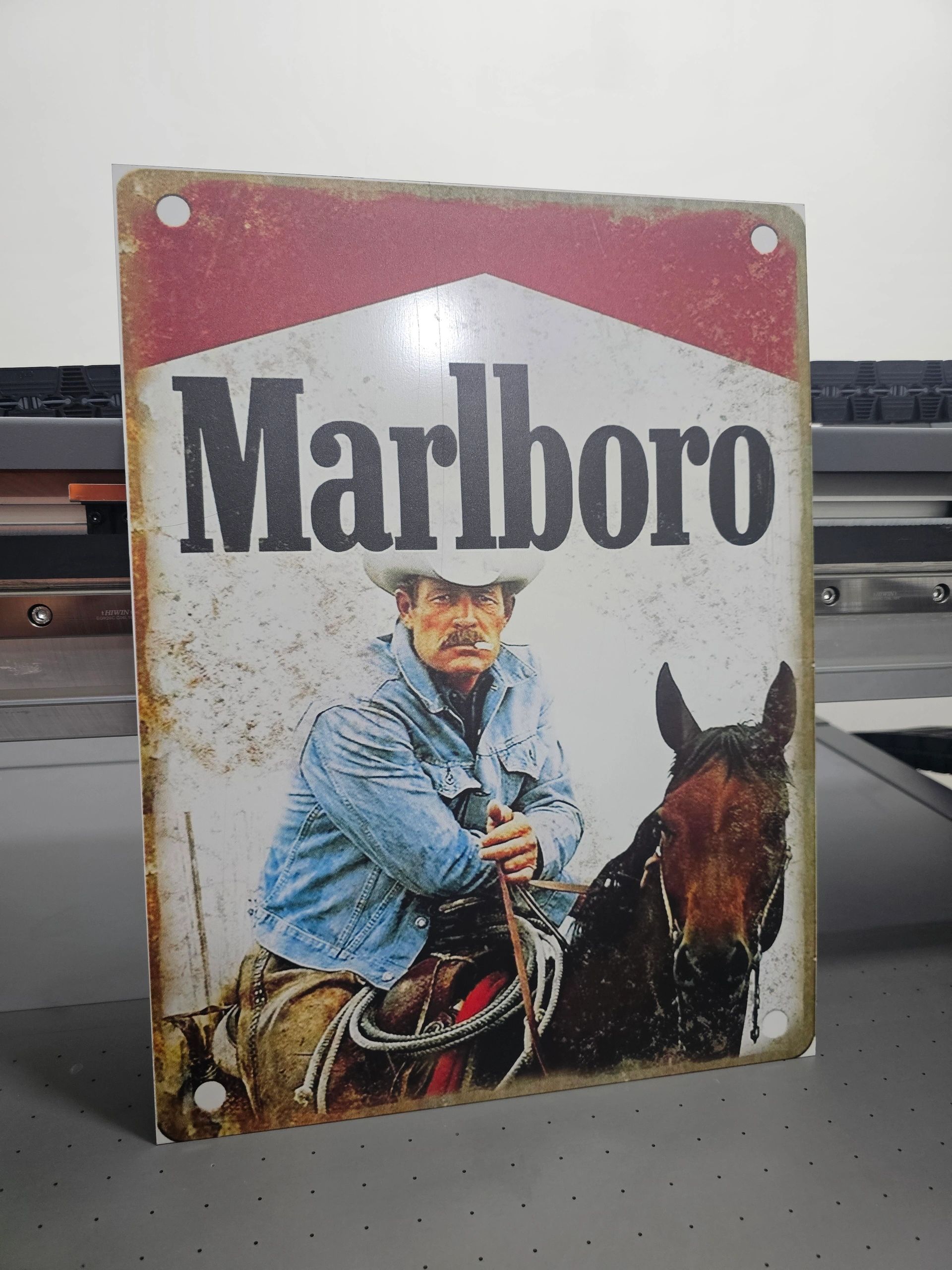 Lámina decorativa Marlboro vintage